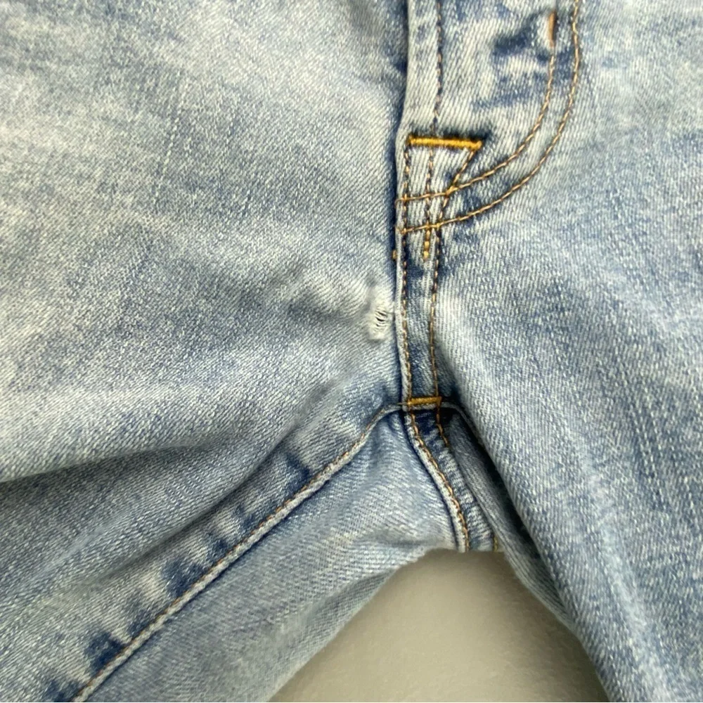 AEO straight slim extreme flex light wash blue jeans men's sz 29W x 32L